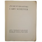 Zygmunt KRASIŃSKI and Ary SCHEFFER - LETTERS, published in 1909 [ILLUSTRATIONS, numbered piece]