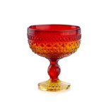 Eryka Trzewik-Drost, "Ząbkowice" Household Glassworks in Ząbkowice, Dąbrowa Górnicza, "Rąby i guziki" Sugar Bowl