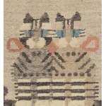 Ewa Januszkowska, Zakopane Model Workshops. Zakopane Folk and Art Industry Cooperative, "Two Cats" Kilim