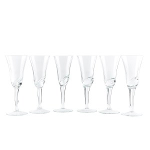 Jan Siedlecki, Set of Six Synapsis Glasses, 1989