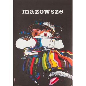 Waldemar Świerzy, Plakat Mazowsze, 1974
