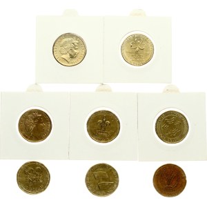 Australia 1 Dollar 2001-2018 Lot of 8 coins