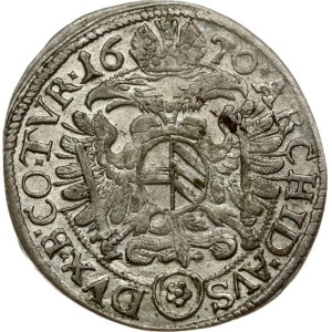Austria Tyrol 3 Kreuzer 1670 Vienna