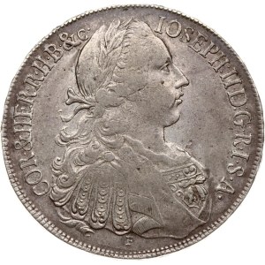 Rakúsky taler z roku 1766, F, A-S