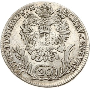 Austria 20 Kreuzer 1787 B