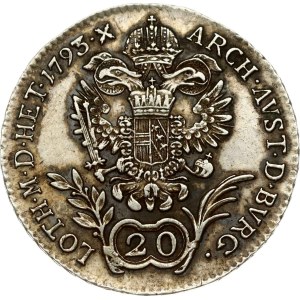 Austria 20 Kreuzer 1793 B