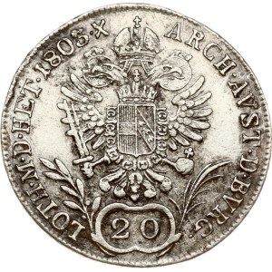 Austria 20 Kreuzer 1803 B