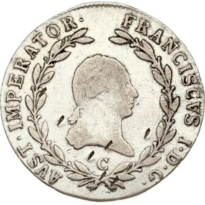 Autriche, 20 Kreuzer, 1809 C