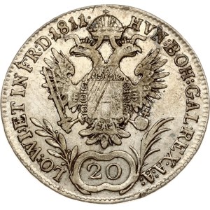 Autriche, 20 Kreuzer, 1811 A