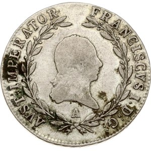 Austria 20 Kreuzer 1814 A
