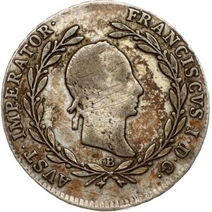 Austria 20 Kreuzer 1830 B