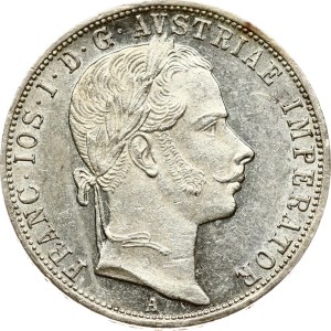 Austria 1 Florin 1860 A