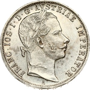 Austria 1 Florin 1860 A