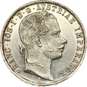 Austria 1 Florin 1861 A