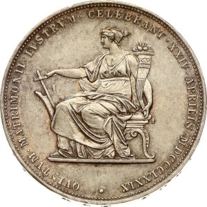 Austria 2 Gulden 1879 Silver Wedding