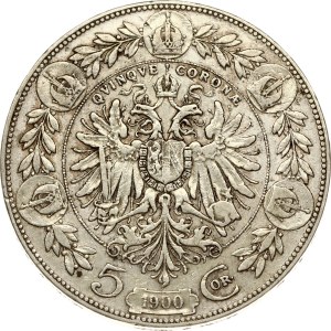 Austria 5 Corona 1900