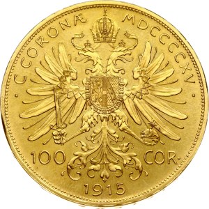 Austria 100 Corona 1915 Restrike