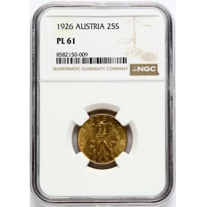 Austria 25 Schilling 1926 NGC PL 61