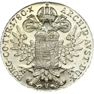 Rakúsky taler z roku 1780 – moderná reedícia