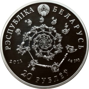 Bielorusko 20 rubľov 2011 Arabský tanec