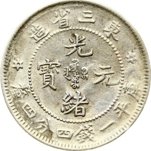 Prowincje mandżurskie w Chinach, 20 fen 33 (1907)