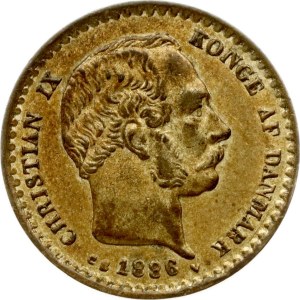 Denmark 10 Ore 1886 CS