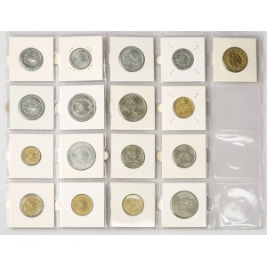 Djibouti 1 - 500 Francs 1965-1999 Lot of 17 coins