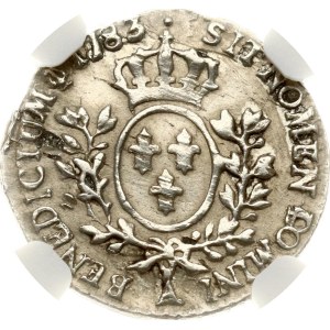Francie 1/20 ECU 1783 A NGC AU – PODROBNOSTI