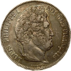 France 5 Francs 1842 B