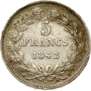 France 5 Francs 1842 B