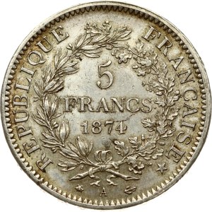 France 5 Francs 1874 A