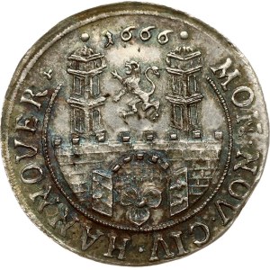 Germany Hannover 1/2 Reichsort 1666 AS