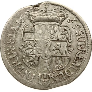 Germany Brandenburg-Prussia 1/3 Taler 1669 TT