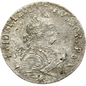 Germany Prussia 6 Groscher 1754 E