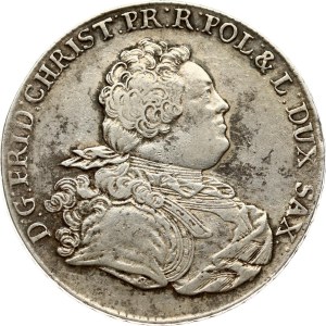 Germany Saxony Taler 1763 FWoF