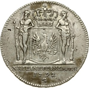 Německo, Prusko, 2/3 taleru, 1792 S