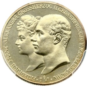 Germany Mecklenburg-Schwerin 2 Mark 1904 A Wedding PCGS PR 64
