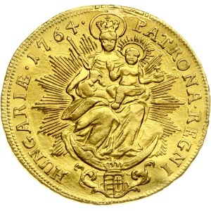 Hungary 2 Ducats 1764 KB