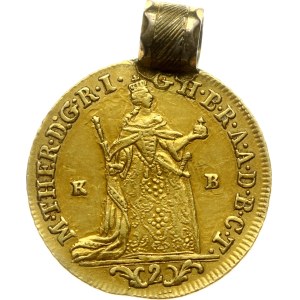 Hongrie, 2 ducats, 1765, KB