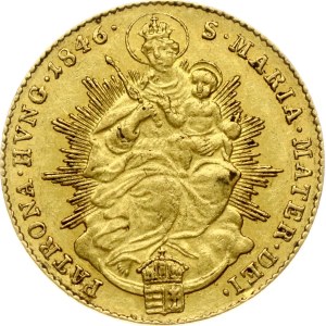 Hungary Ducat 1846