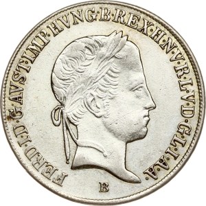 Hungary 20 Kreuzer 1847 B