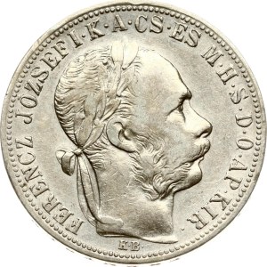 Hungary 1 Forint 1887 KB