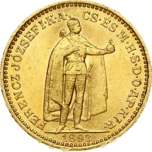 Hungary 20 Korona 1893 KB