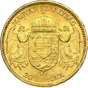Hungary 20 Korona 1893 KB