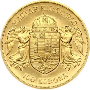 Hungary 100 Korona 1908 KB Restrike