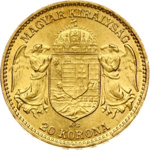 Hungary 20 Korona 1915 KB