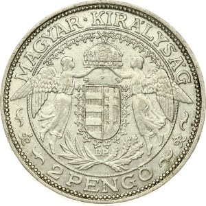Hungary 2 Pengo 1937 BP