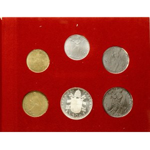Italy Vatican 10 - 500 Lire 1979 R Set of 6 coins