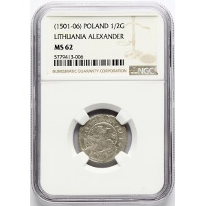 Lithuania Polgrosz ND (1501-1506) Vilnius NGC MS 62
