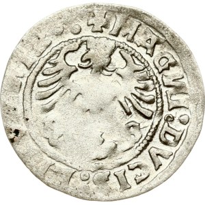 Lithuania Polgrosz 1519 Vilnius (:1519: MONETASIGISMVNDI - no dots / 3 dots)